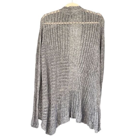 S3 Eileen Fisher Linen‎ Airy Rustic Cardigan Sweater Size Medium - Picture 3 of 7